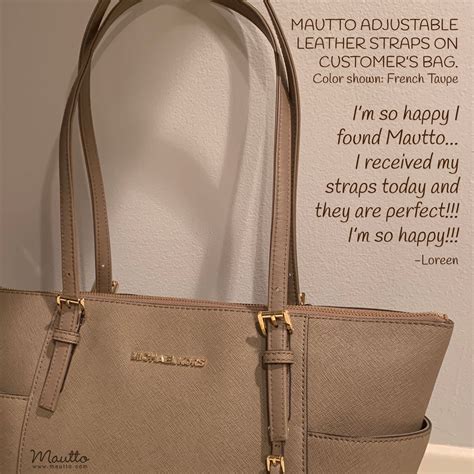 michael kors adjustable strap|michael kors strap replacement tote.